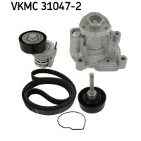 SKF VKMC 31047-2 Wasserpumpe + Keilrippenriemensatz