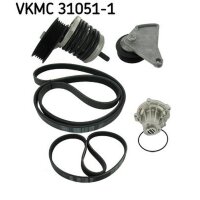 SKF VKMC 31051-1 Wasserpumpe + Keilrippenriemensatz