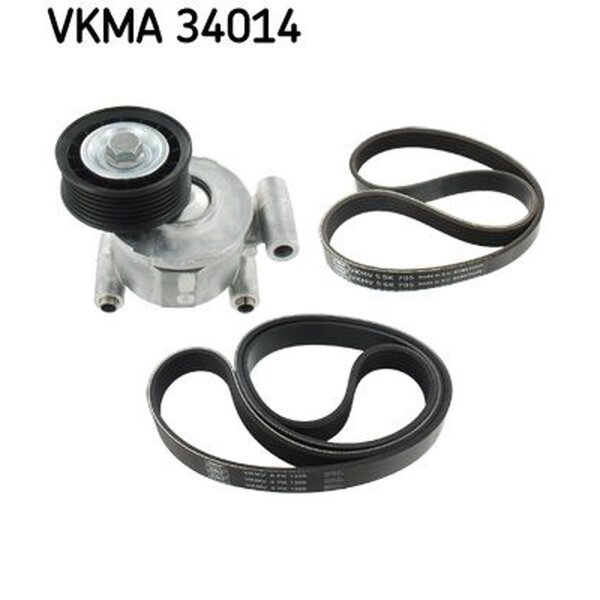 SKF VKMA 34014 Keilrippenriemensatz