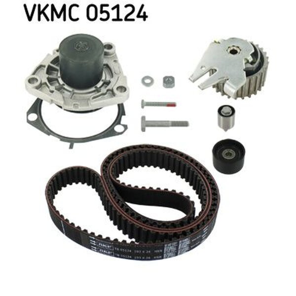 SKF VKMC 05124 Wasserpumpe + Zahnriemensatz