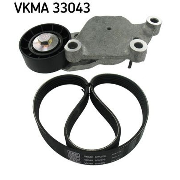 SKF VKMA 33043 Keilrippenriemensatz