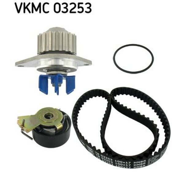 SKF VKMC 03253 Wasserpumpe + Zahnriemensatz