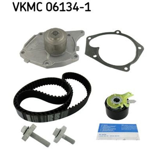 SKF VKMC 06134-1 Wasserpumpe + Zahnriemensatz