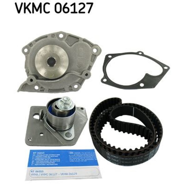 SKF VKMC 06127 Wasserpumpe + Zahnriemensatz