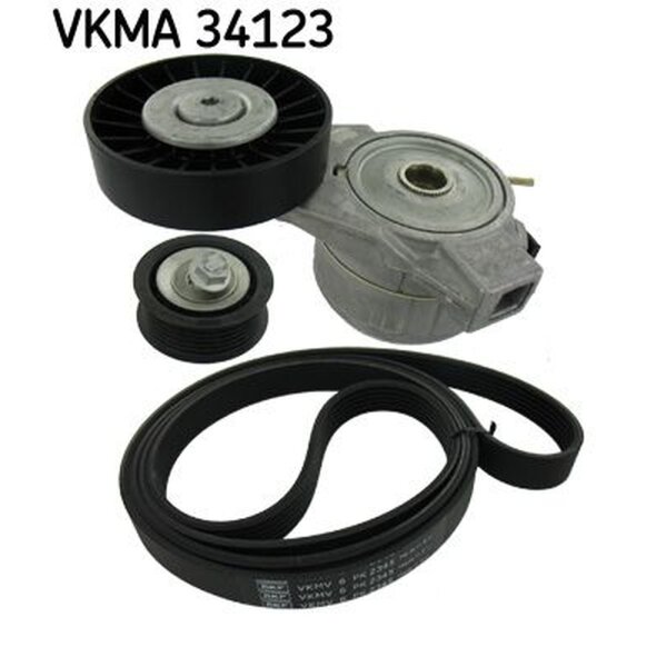 SKF VKMA 34123 Keilrippenriemensatz