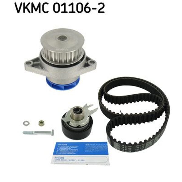 SKF VKMC 01106-2 Wasserpumpe + Zahnriemensatz