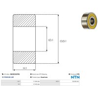 AS-PL ABE9025(NTN) Lager