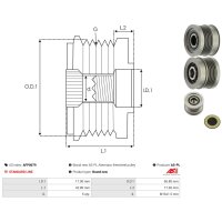 AS-PL AFP0079 Generatorfreilauf