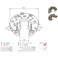AS-PL ARC6017A Gleichrichter, Generator