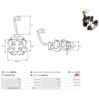AS-PL SBH0079 Halter, Kohlebürsten