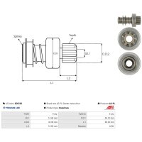 AS-PL SD9100 Freilaufgetriebe, Starter
