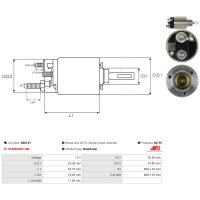 AS-PL SS0147 Magnetschalter, Starter
