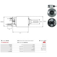 AS-PL SS0158 Magnetschalter, Starter