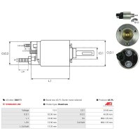 AS-PL SS0171 Magnetschalter, Starter
