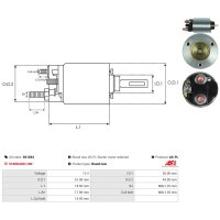 AS-PL SS1033 Magnetschalter, Starter