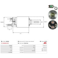 AS-PL SS2042 Magnetschalter, Starter