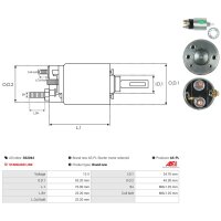 AS-PL SS2044 Magnetschalter, Starter