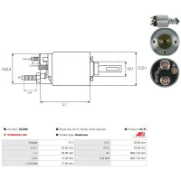 AS-PL SS3050 Magnetschalter, Starter
