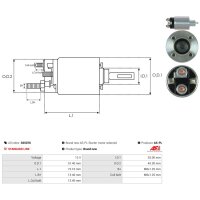 AS-PL SS5076 Magnetschalter, Starter