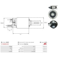 AS-PL SS6027 Magnetschalter, Starter