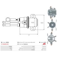 AS-PL SS9054 Magnetschalter, Starter