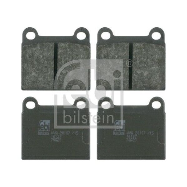 FEBI BILSTEIN 16127 Bremsbelagsatz, Scheibenbremse