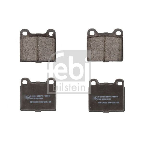 FEBI BILSTEIN 16231 Bremsbelagsatz, Scheibenbremse