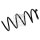 Spiralfeder FEBI BILSTEIN 39843 Vorderachse - 1 Stück