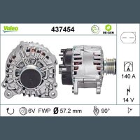 VALEO 437454 Generator