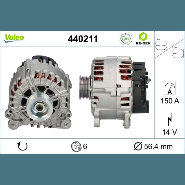 VALEO 440211 Generator