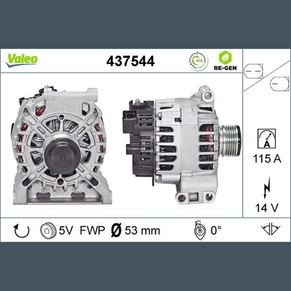 VALEO 437544 Generator