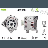 VALEO 437538 Generator