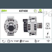 VALEO 437430 Generator