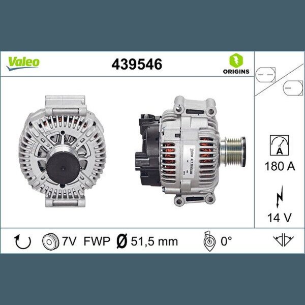 VALEO 439546 Generator
