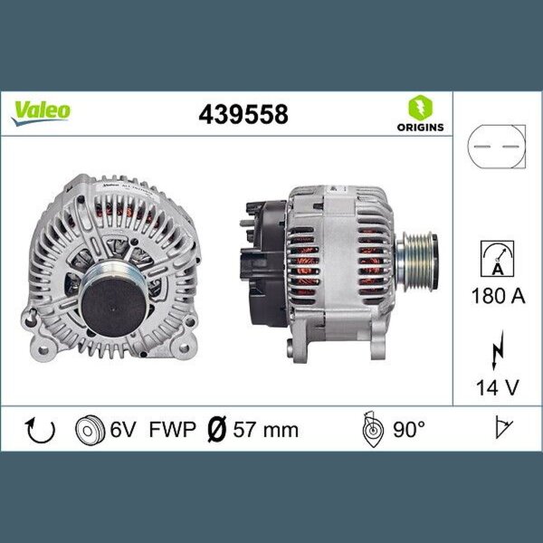 VALEO 439558 Generator