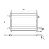 VALEO 817806 Kondensator, Klimaanlage