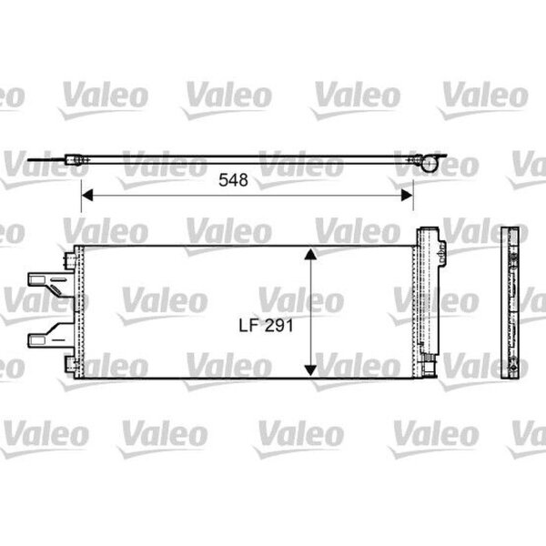 VALEO 814069 Kondensator, Klimaanlage