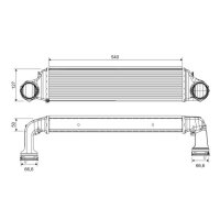 VALEO 818715 Ladeluftkühler