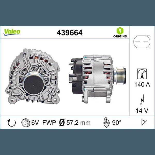 VALEO 439664 Generator