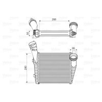 VALEO 818814 Ladeluftkühler