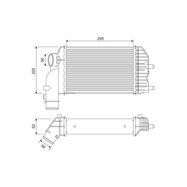 VALEO 817632 Ladeluftkühler