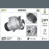 VALEO 699383 Kompressor, Klimaanlage