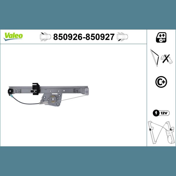 VALEO 850926 Fensterheber