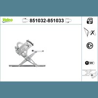 VALEO 851033 Fensterheber