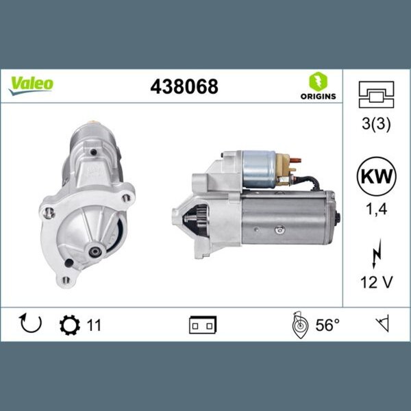 VALEO 438068 Starter