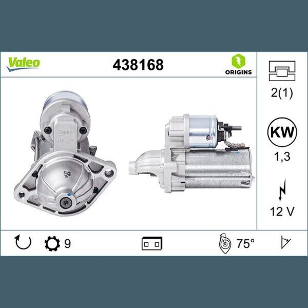 VALEO 438168 Starter