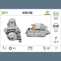VALEO 438158 Starter