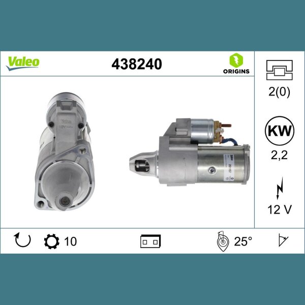VALEO 438240 Starter