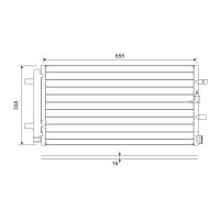 VALEO 814370 Kondensator, Klimaanlage