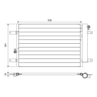 VALEO 818004 Kondensator, Klimaanlage